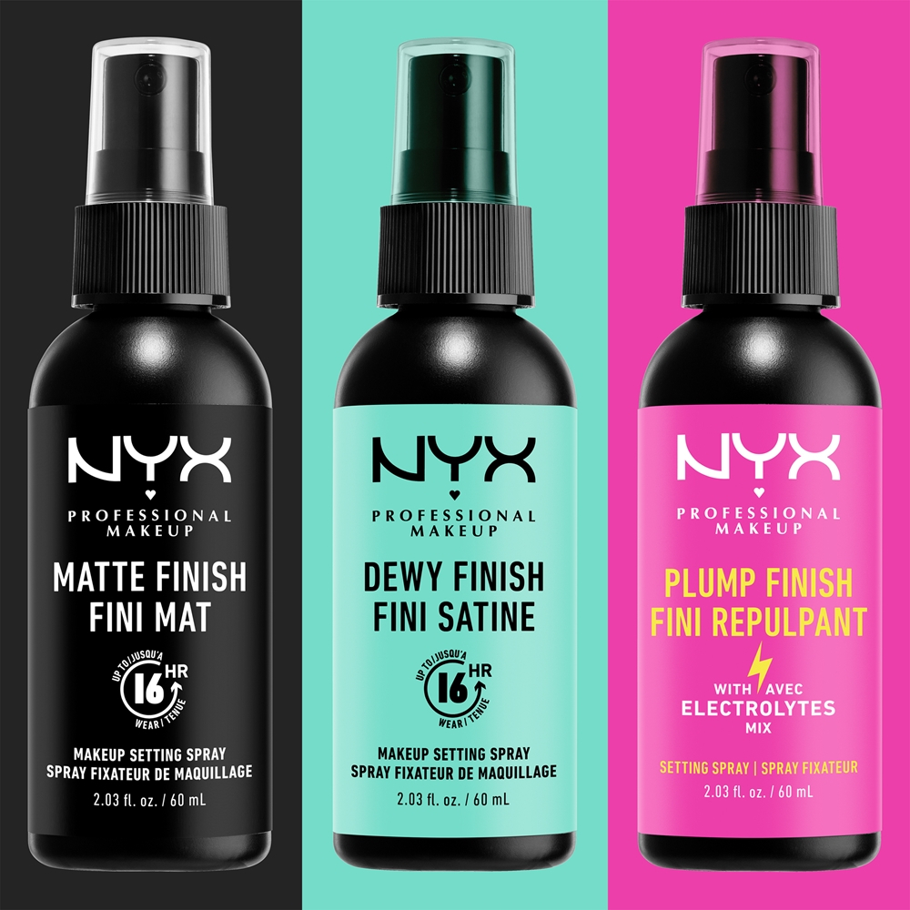 NYX Professional Makeup Makeup Setting Spray Dewy - Спрей для фиксации загара 02 Dewy Finish / Long Lasting, 60 ml