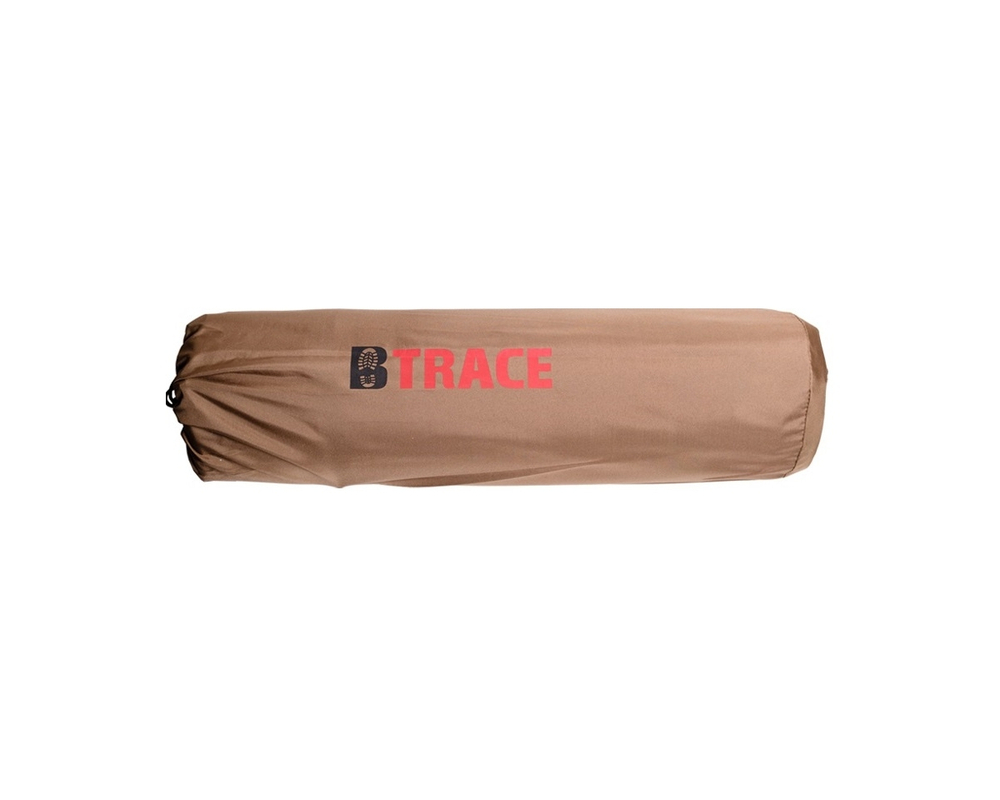Коврик самонадувающийся BTrace Warm Pad 5,192х66х5 см, Коричневый, артикул M0205