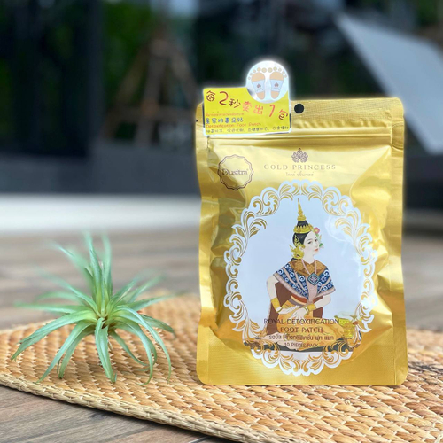 Детокс пластырь для ног Голд Принцесс Gold Princess Royal Detoxification Foot Patch