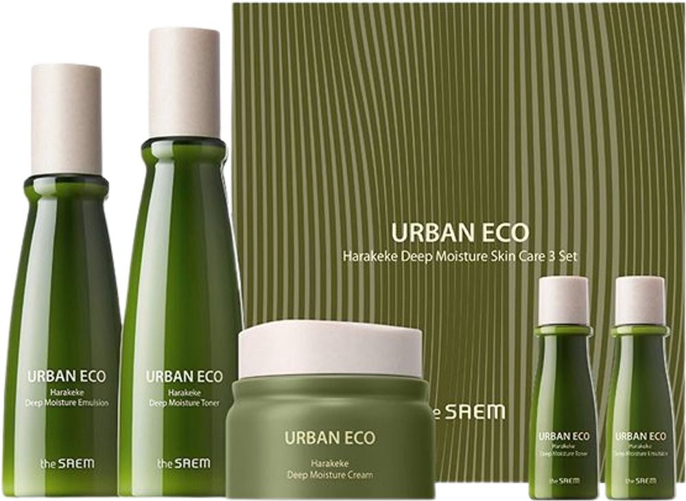 The Saem Snail Essential Набор кремов Snail Essential Ex Wrinkle Solution Skin Care 2 Set