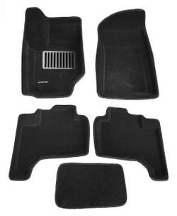 Коврики салона для JEEP Grand Cherokee (2006-2010) Euromat 3D Lux черные. Арт. EM3D-002761