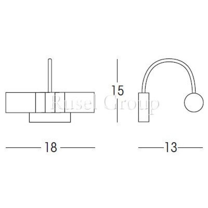 Настенный светильник Linea Light Fotis 3672