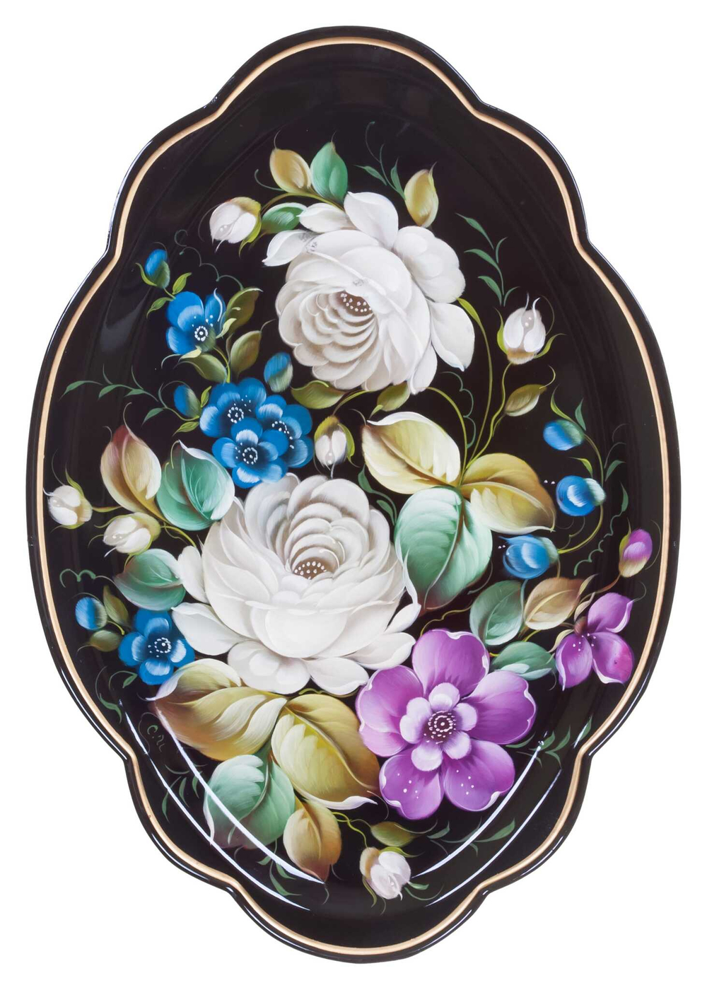 Zhostovo metal tray A11D17082438