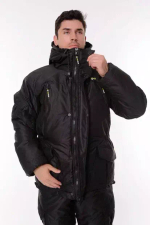 Костюм зимний "Горный -45 Таслан ONERUS Черный