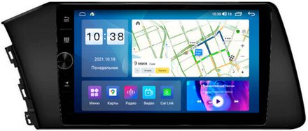 Магнитола для Hyundai Elantra 2021+ - Parafar PF583LHDAV на Android 12, ТОП процессор, 3Гб+32Гб, CarPlay, 4G SIM-слот