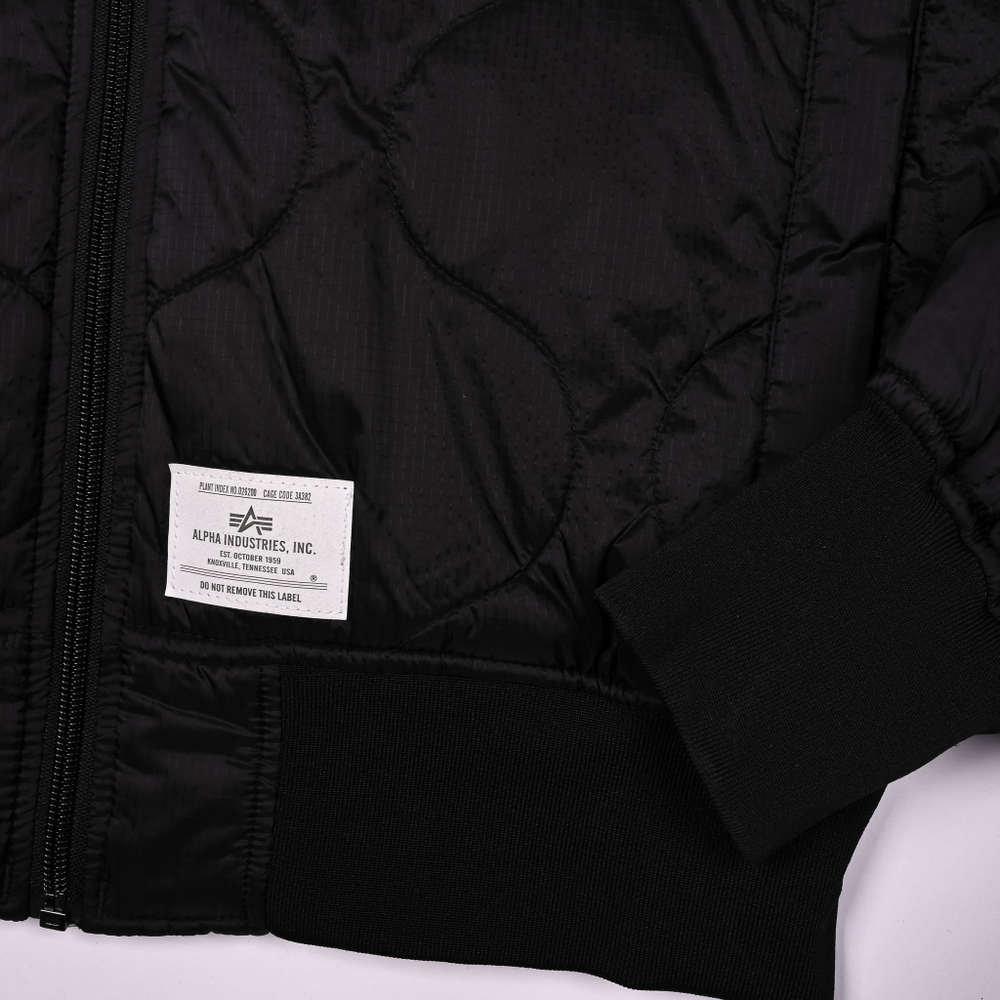 Новый легкий стеганый бомбер Alpha Industries. S