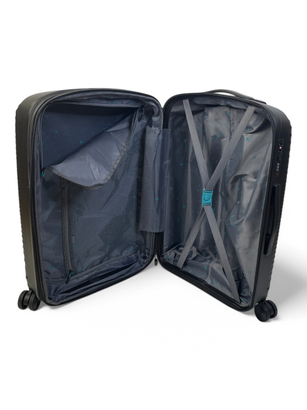 Средний чемодан Impreza PP 168, Черный, M+