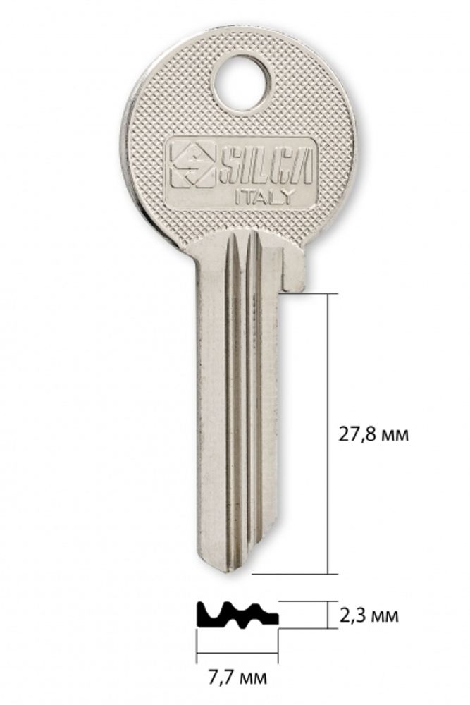 Заготовка английского ключа 13380 FB-19 | F21R | FB6R (имп.)
