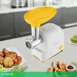 Мясорубка Kitfort КТ-2113-2 белый/желтый