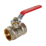 Кран шаровой полнопроходной ROMMER - 1"1/4 (ВР/ВР, PN40, ручка-рычаг)