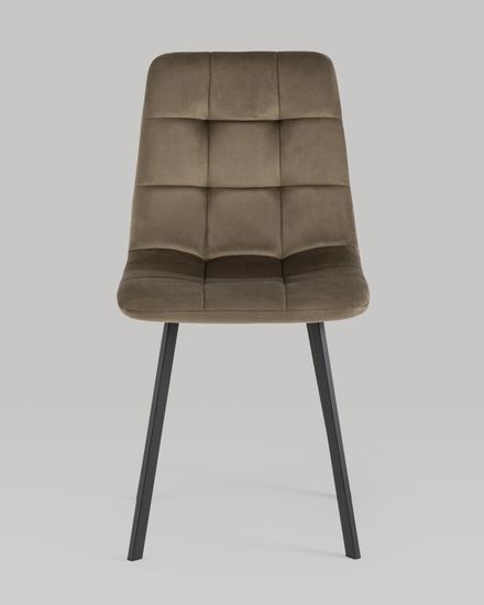 Стул Chilly велюр коричневый 2 шт.