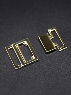 Застежка 15 мм, золото