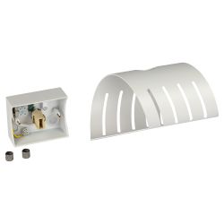 Светильник настенный ЭРА WL48 WH G9 IP20 белый