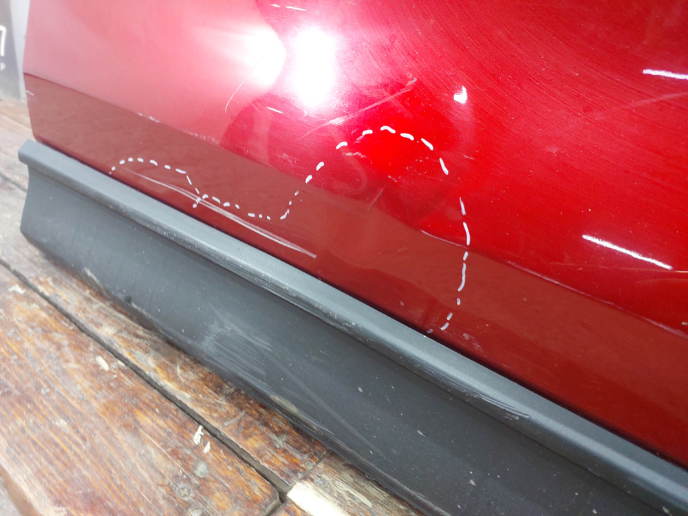 Дверь передняя правая Mazda CX-5 2 (KF) 17-нв Б/У Оригинал KBY05802XE