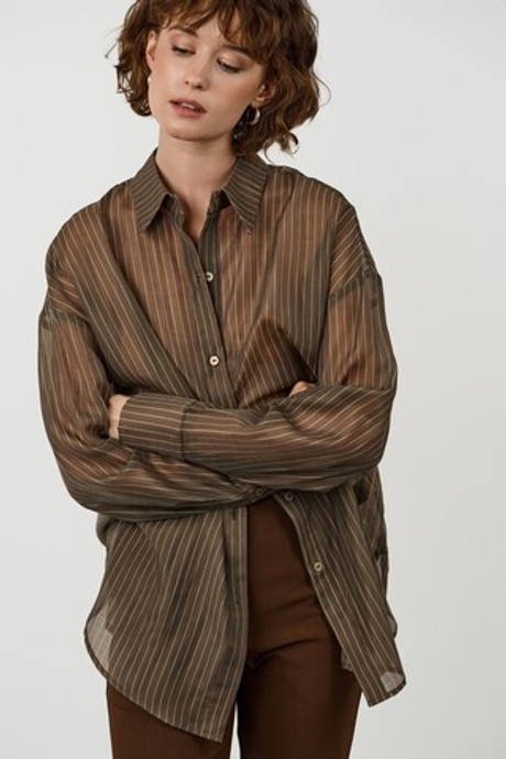 Блуза в полоску