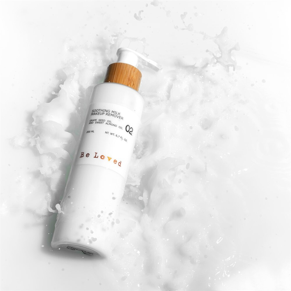 02 Be loved.Be smart Молочко демакияж для лица 200мл успокаивающее