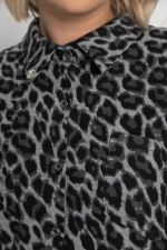 Рубашка Дарлин (серо-черная) Б14960-18М LT Collection