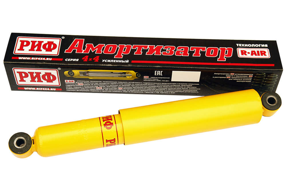 Амортизатор усиленный задний Нива 21214М, Chevrolet Niva, усиленный штатный РИФ