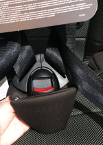 Детское автомобильное кресло ZLATEK "Atlantic" "ZL513" коричневый карбон lux, 9-36 кг, 1-12 лет