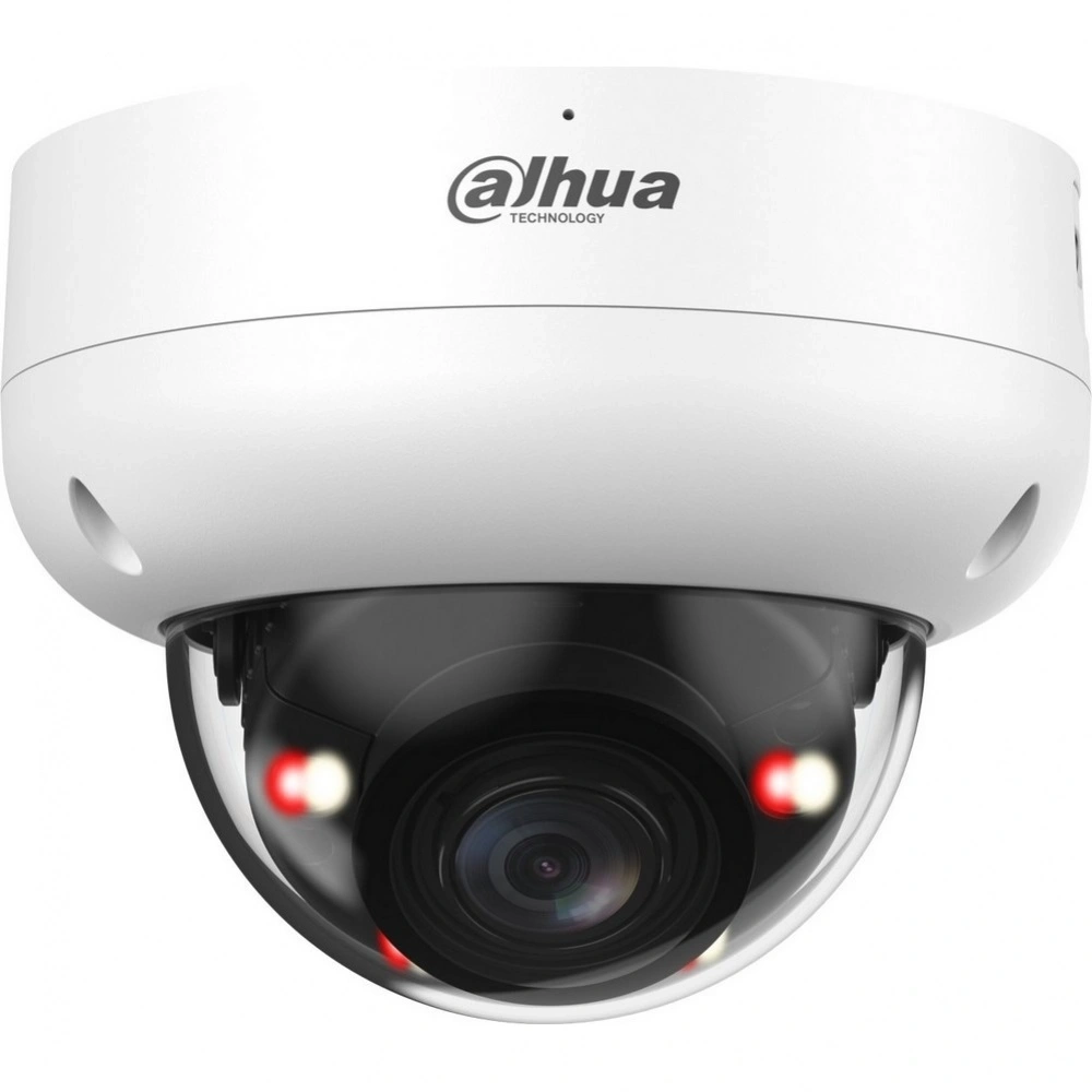 Уличная купольная IP-видеокамера Dahua 2Мп, 1/2.9” CMOS, моторизованный объектив 2.7~13.5мм, видеоаналитика, микрофон, ИК 50м,LED 50м , IP67, IK10, металл