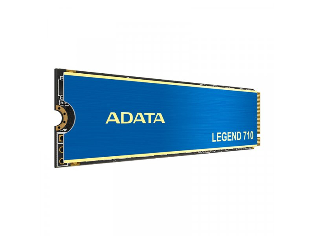SSD накопитель ADATA Legend 710 512ГБ, M.2 2280, PCIe 3.0 x4, NVMe [ALEG-710-512GCS]