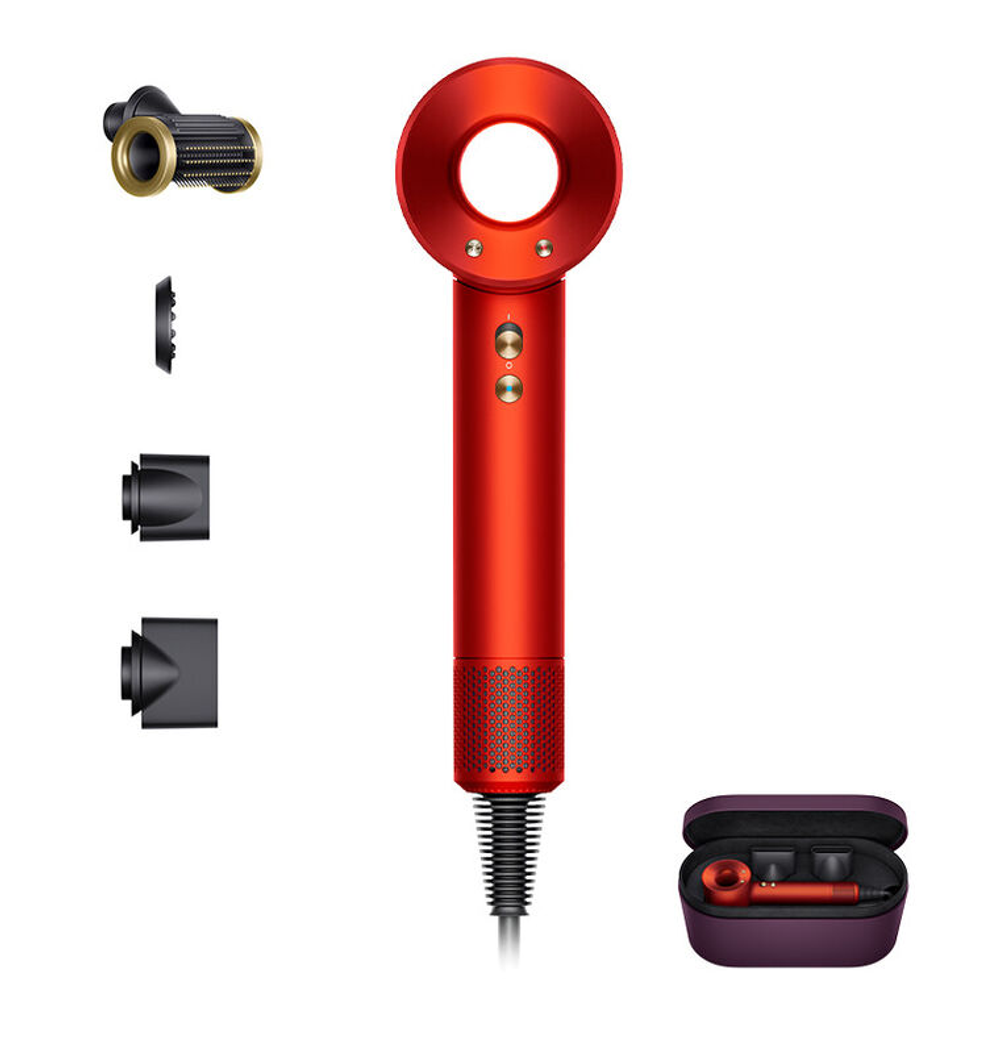 Фен Dyson Supersonic HD15 Topaz/Orange Professional Edition
