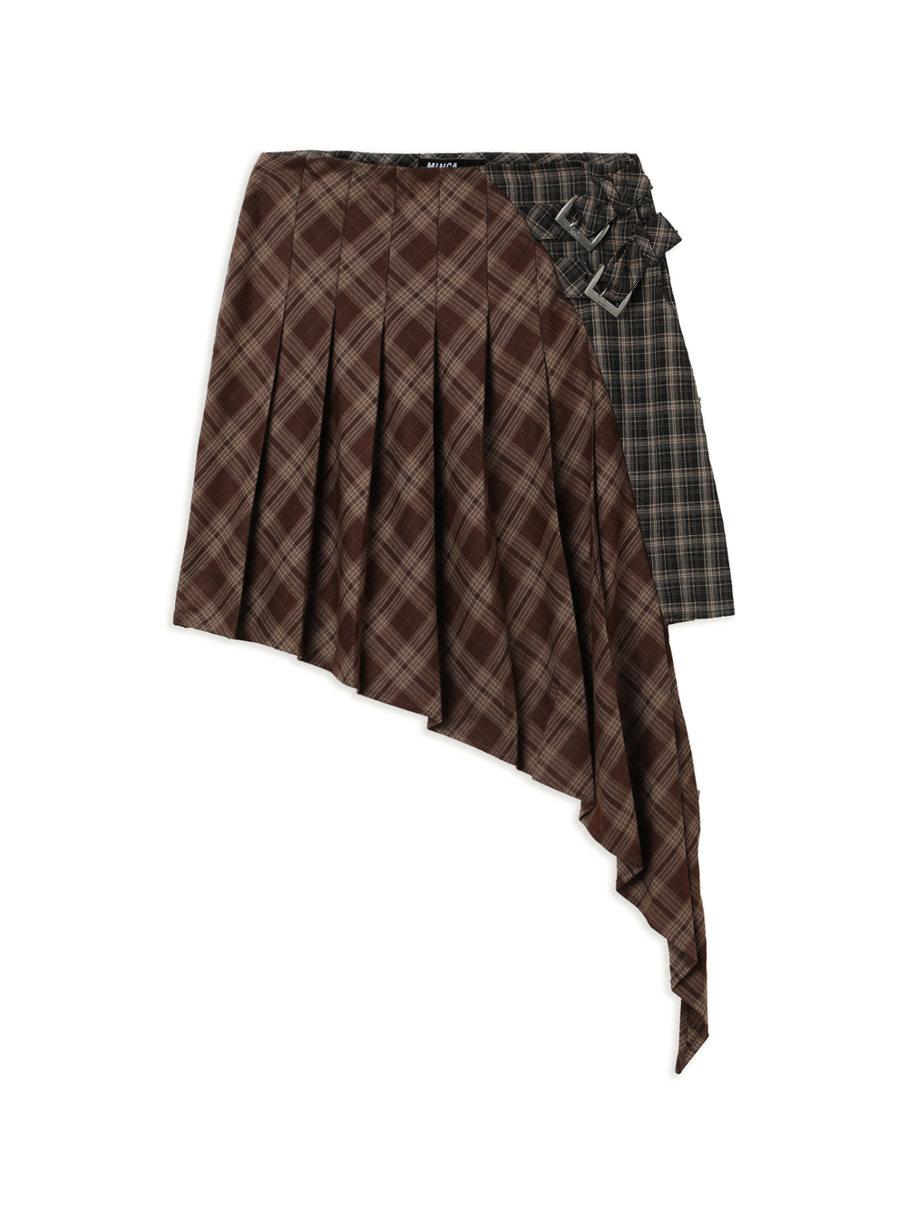 Юбка Kya Plaid Asymmetric