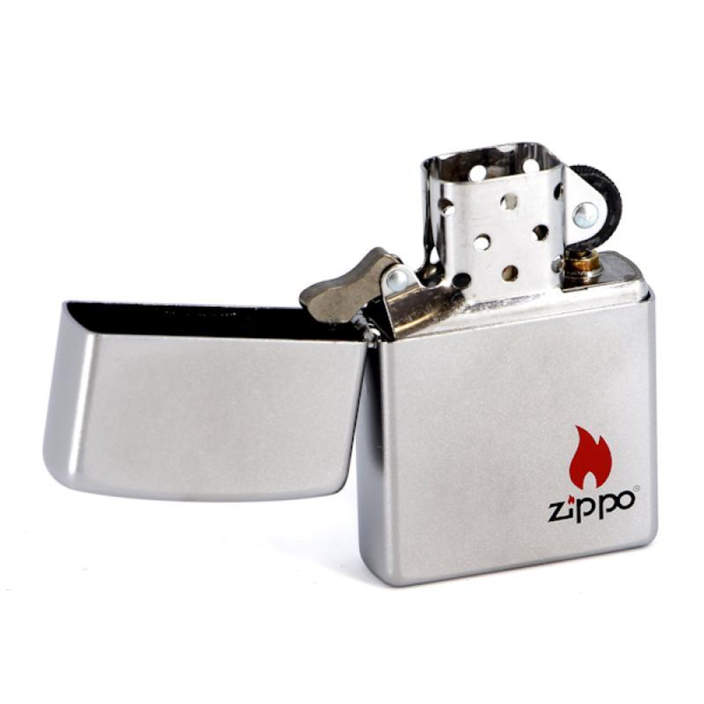 Зажигалка 205 Zippo Satin Chrome