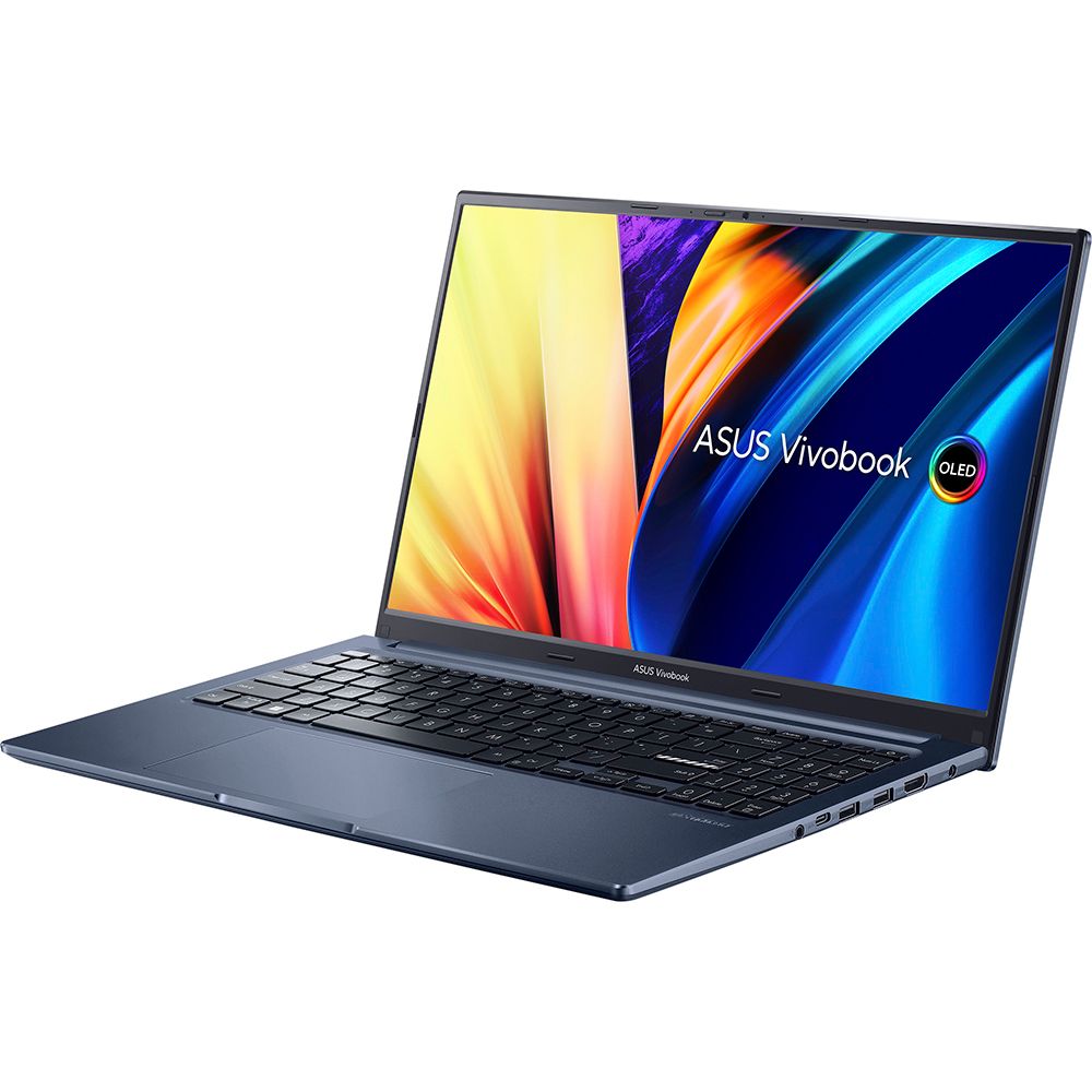 Ноутбук 15.6&amp;quot; OLED FHD Asus M1503QA-L1223 blue (AMD Ryzen 7 5800H/16Gb/512Gb SSD/VGA int/no OS) (90NB0Y91-M00BS0)