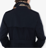 Оригинальный тренч Burberry Kensington средней длины,бежевый — сделано в Англии