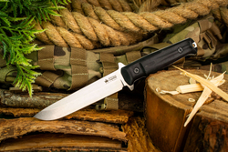 Тактический нож Trident Lite AUS-8 дерево