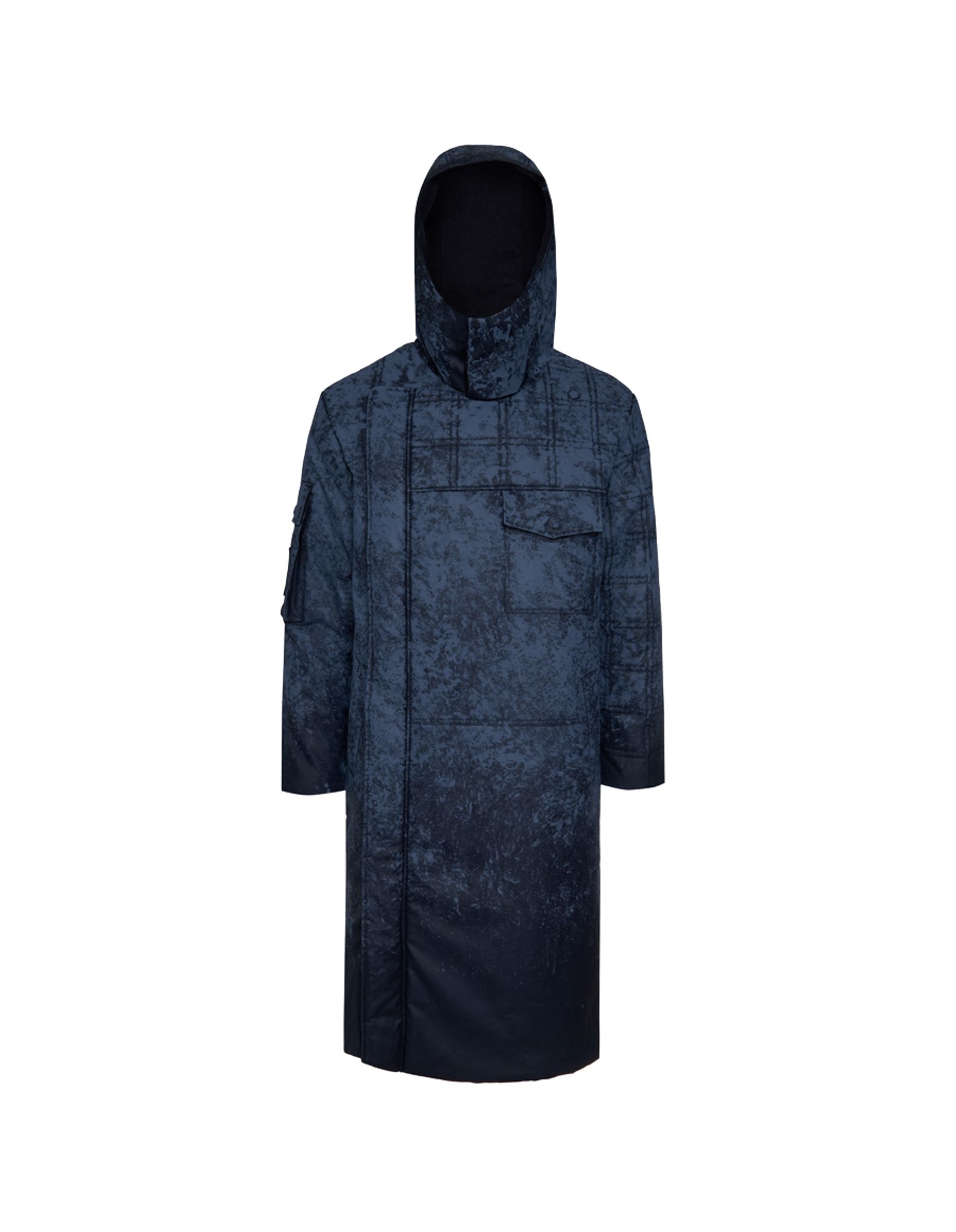 Frozen mist parka