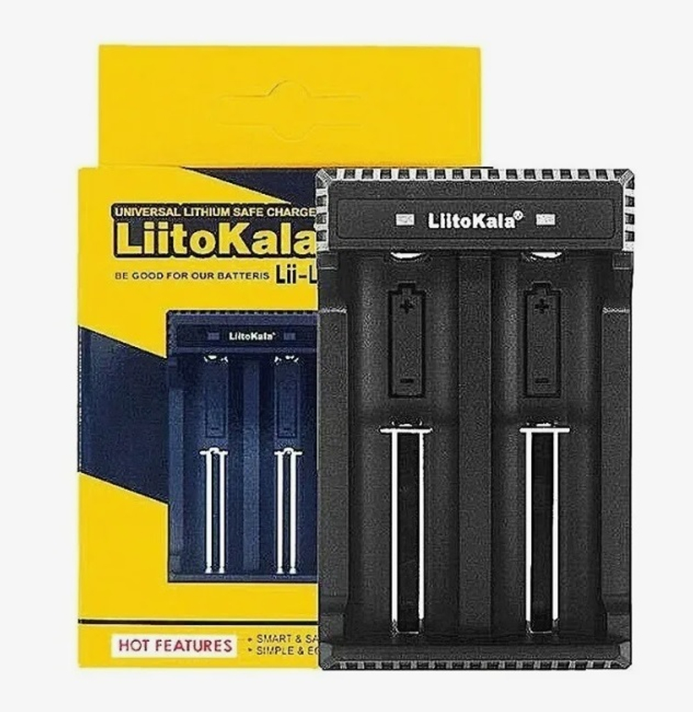 Зарядное устройство USB на 2 АКБ 18650 LiitoKala Lii-L2