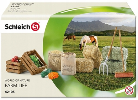 Фигурки  Schleich Набор для кормления лошадей SLH-42105/животные/природа/ игрушки для детей/