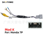 кабель штатной камеры автомобиля Honda 7 pin