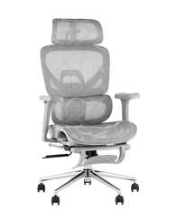 Кресло офисное TopChairs Vertus серая сетка