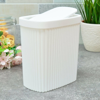 Контейнер для мусора 1,9л "Velvet", белый