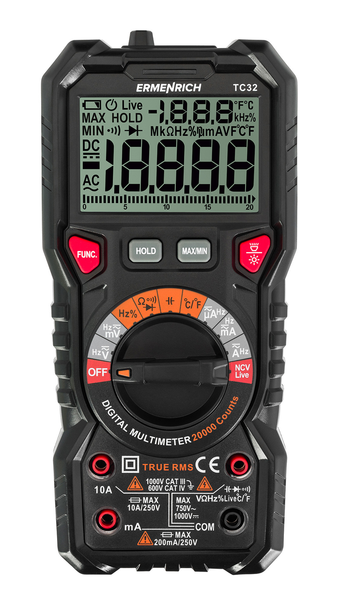 Цифровой мультиметр Ermenrich Zing TC32