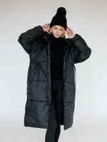 Пуховик ko-ko-ko зимний женский черный