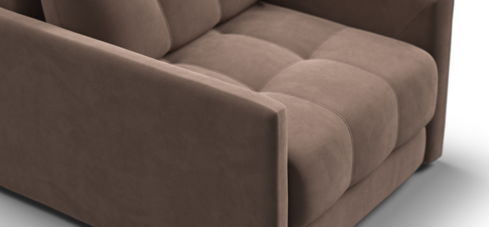 Босс Лофт кресло-кровать Велюр Монолит мокко