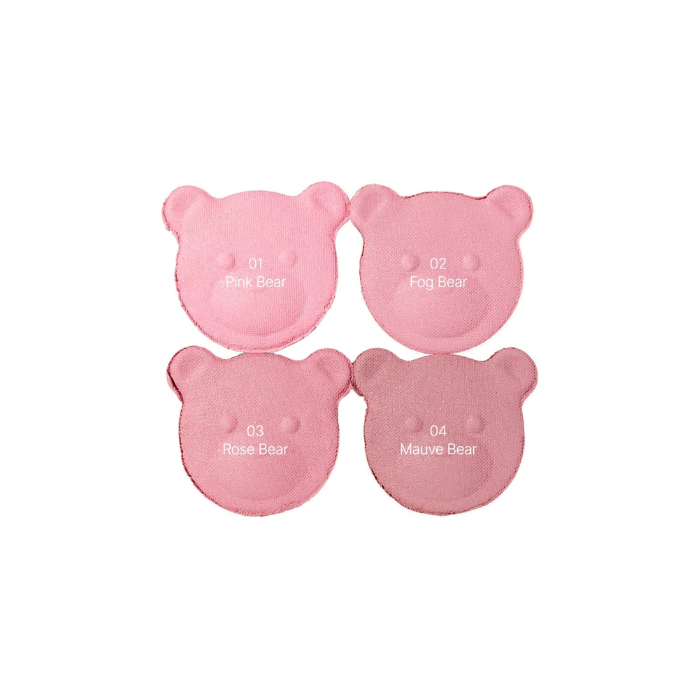 Dasique, My Bear Collection, растушевка для настроения, оттенок 17 сиреневый, 8,8 г (0,31 унции)