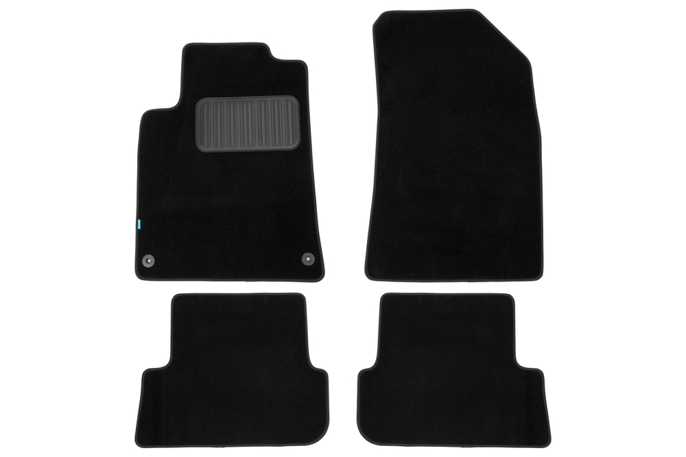Коврики в салон Klever Premium PEUGEOT 407 2004-2011, универсал, 4 шт. (текстиль) Klever.KLEVER03380422110KH