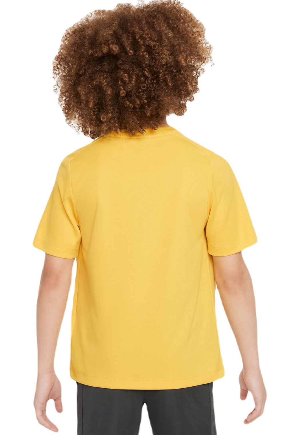 Футболка для мальчика теннисная Nike Dri-Fit Multi+ Top - vivid sulfur/bronzine