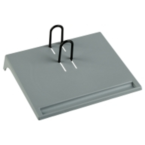 Подставка под календарь СТАММ, пластиковая, малая, серая