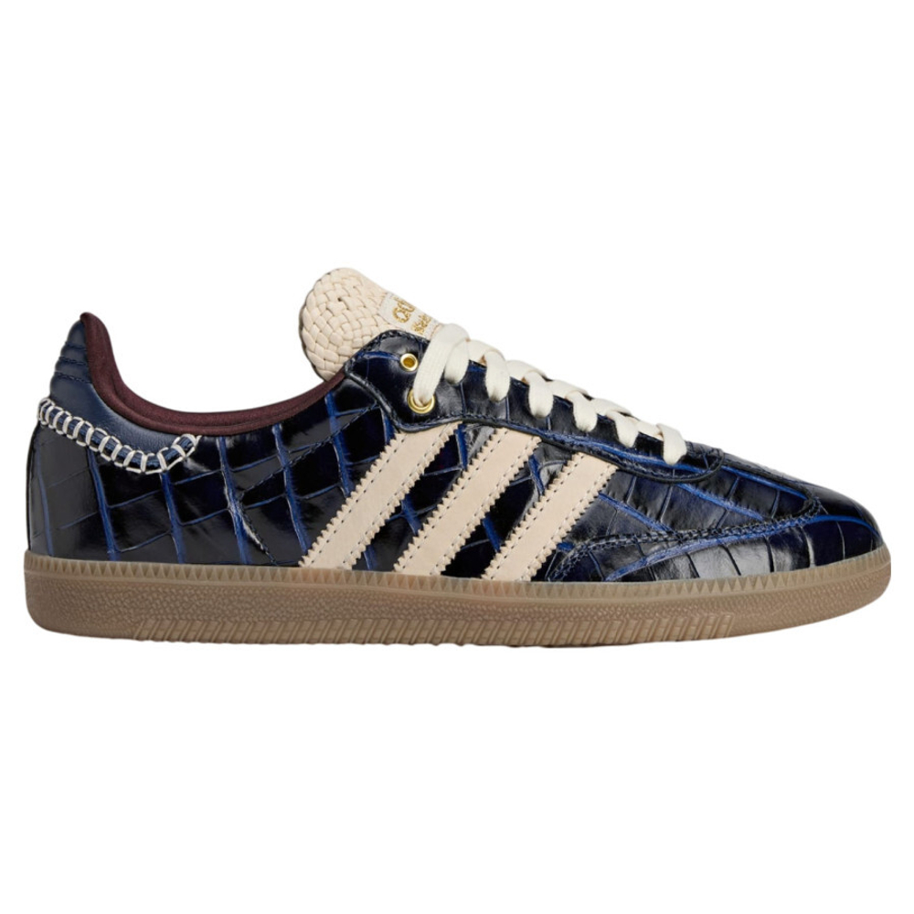 Wales Bonner x Adidas Samba OG "Croc - Collegiate Navy"