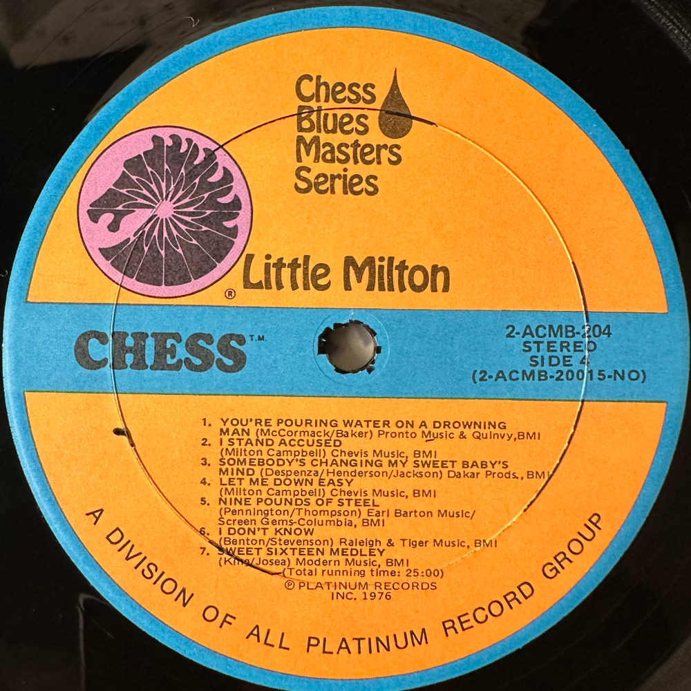 Little Milton ‎– Little Milton 2LP (США 1976г.)