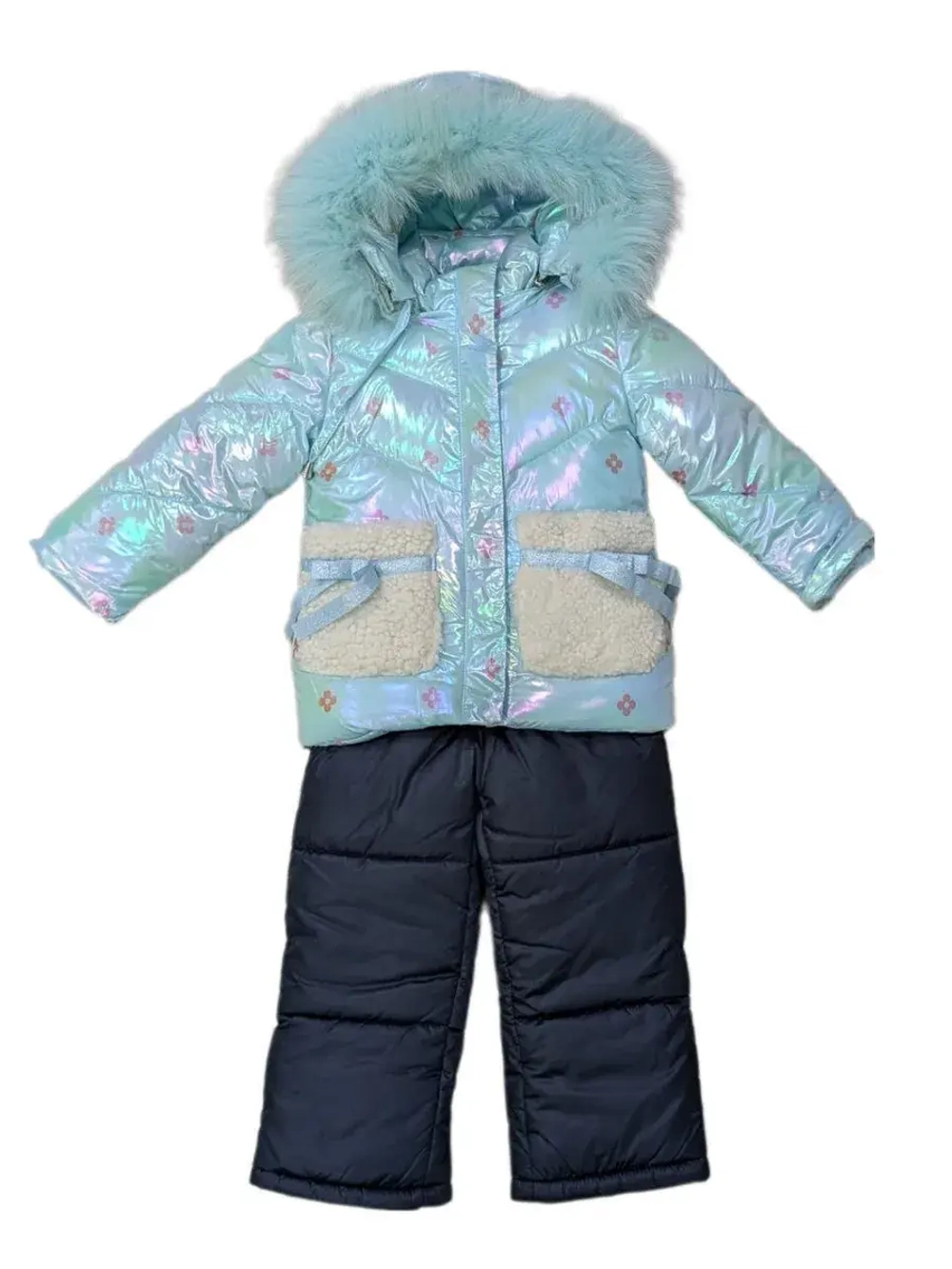 Комбинезон зимний для девочки