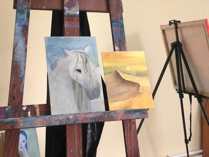 Занятия в Художественной студии 23, 25 и 26 июня 2022 г.