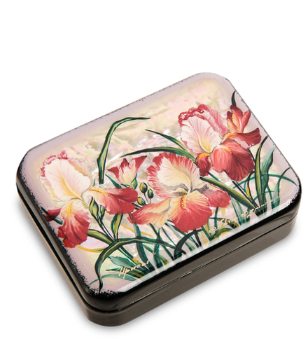 Народные промыслы ШК-55/165-A Шкатулка «Ирисы»
