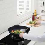 Лопатка кулинарная IKEA SLITSTARK (СЛИТСТАРК), Нержавеющая сталь, Орех